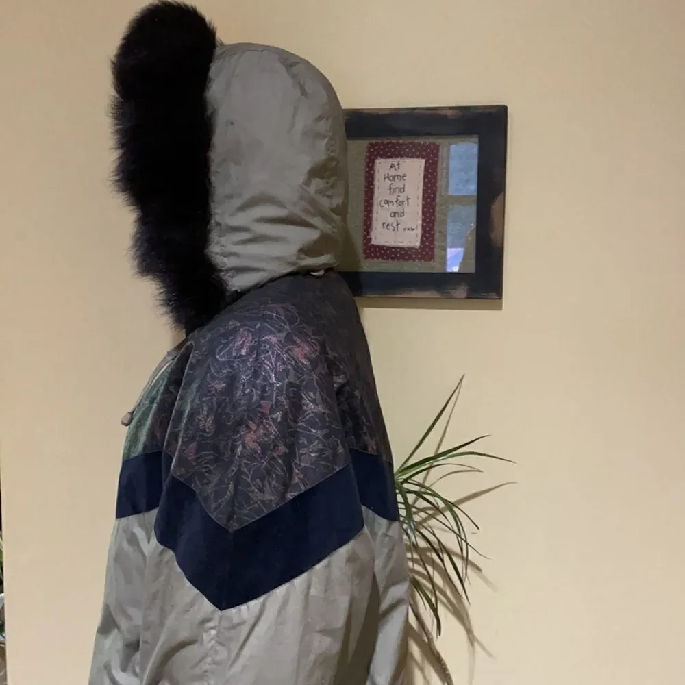 Cyclone (6) Down Long Coat w/Fur Hat